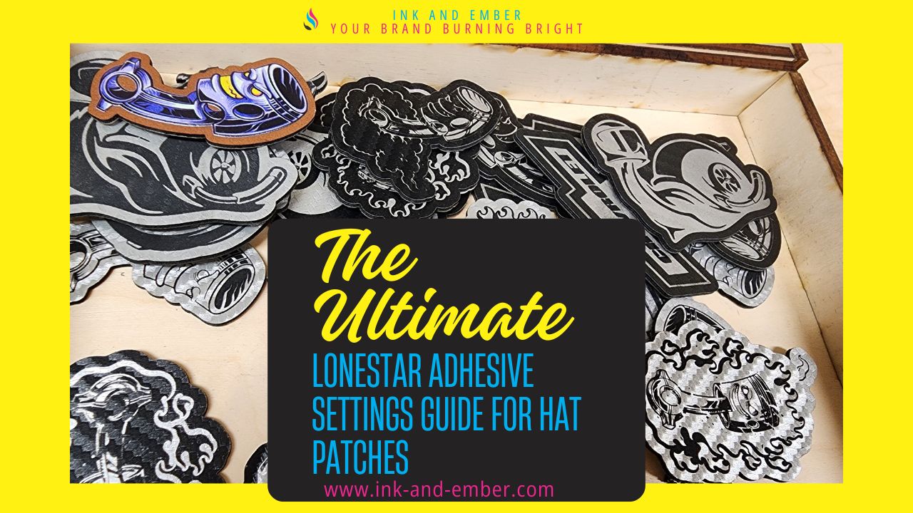 The Ultimate LoneStar Adhesive Settings Guide for Hat Patches (Heat Press Temperature and Time Chart)