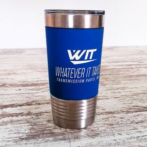 Silicone Wrapped 20oz Tumbler 20oz Customized with your Logo