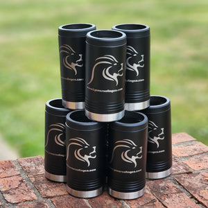 Small Business Promotional Items, Stainless Steel Insulated Can Coolers - Skinny Can Sizes