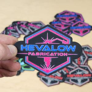 Custom UV Printed 40 Leather Patches - Wholesale Package - Black