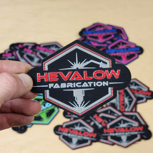 Custom UV Printed 40 Leather Patches - Wholesale Package - Black