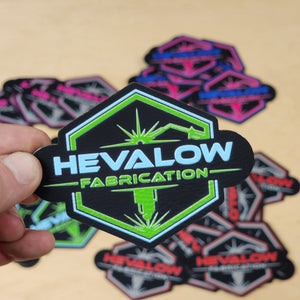 Custom UV Printed 40 Leather Patches - Wholesale Package - Black