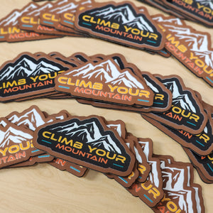 Custom UV Printed 40 Leather Patches - Wholesale Package - Rawhide