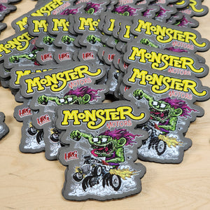 Custom UV Printed 40 Leather Patches - Wholesale Package - Grey