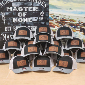 Bulk Branded Leather Patch Hats, Richardson 112 Hats Bulk, Trucker Hat