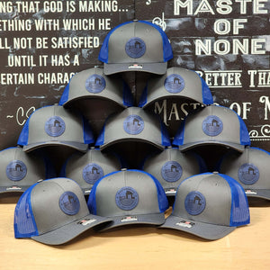 Bulk Branded Leather Patch Hats, Richardson 112 Hats Bulk, Trucker Hat