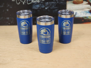 Corporate Branding Products, Custom 20oz Tumbler Engraved With Your Logo