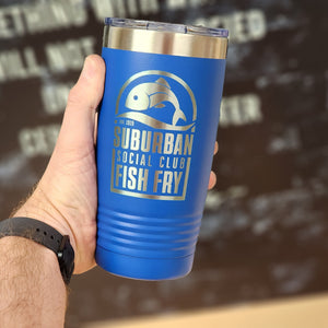 Corporate Branding Products, Custom 20oz Tumbler Engraved With Your Logo