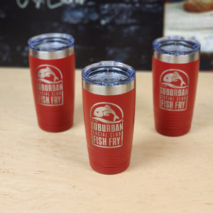 Corporate Branding Products, Custom 20oz Tumbler Engraved With Your Logo