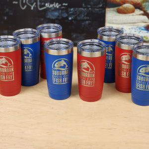 Corporate Branding Products, Custom 20oz Tumbler Engraved With Your Logo