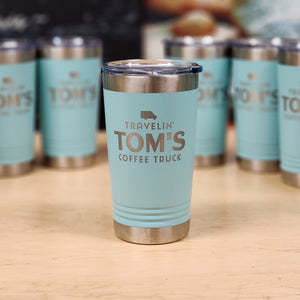 Custom Stainless Pint Size Tumbler 16oz