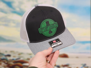 St Patricks Lucked Up Engraved Leatherette Hat Patch - MR01