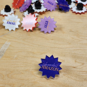 Conference and Event Acrylic Lanyard Pins