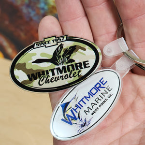 UV Printed 1/8" Acrylic Keychains - Wholesale Bulk Options
