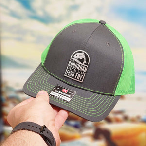 Bulk Branded Leather Patch Hats, Richardson 112 Hats Bulk, Trucker Hat