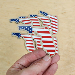 State Shape Flag Patches - Pick Your State - MR01