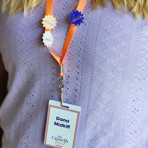 Conference and Event Acrylic Lanyard Pins