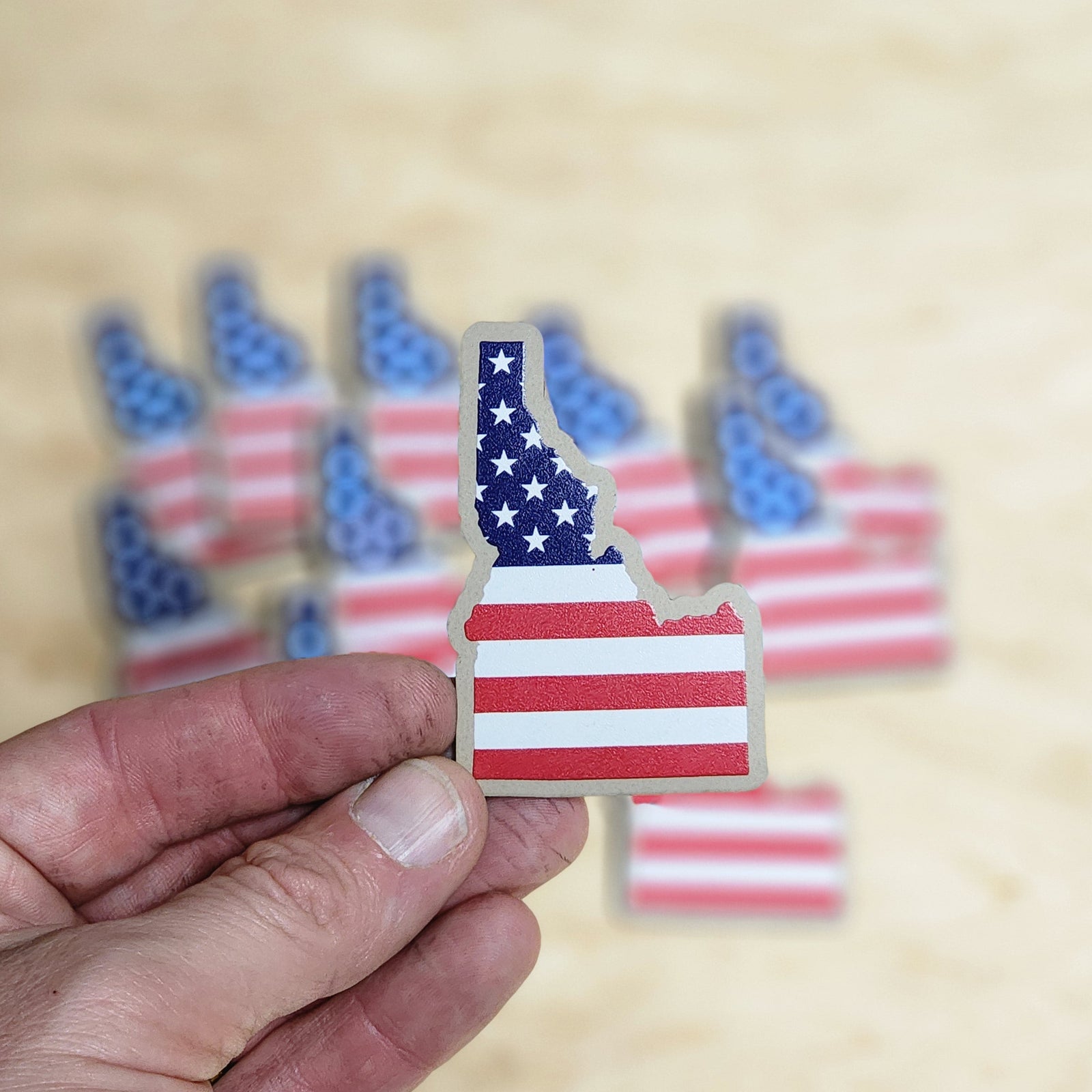 State Shape Flag Patches - Pick Your State - MR01