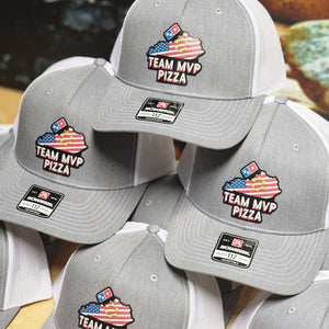 Bulk Branded Leather Patch Hats, Richardson 112 Hats Bulk, Trucker Hat