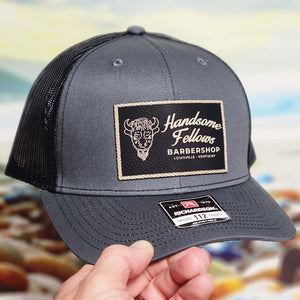 Bulk Branded Leather Patch Hats, Richardson 112 Hats Bulk, Trucker Hat