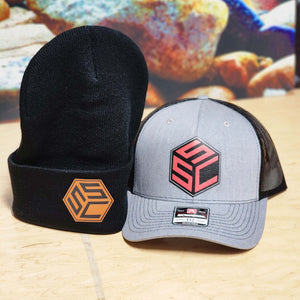 Bulk Branded Leather Patch Hats, Richardson 112 Hats Bulk, Trucker Hat