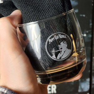 Sandcarved Whiskey Glasses