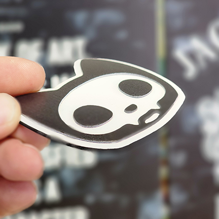 Custom Texture Raised UV Printed Leatherette Patches - Wholesale Packages KC