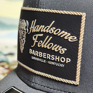 Custom Texture Raised UV Printed Leatherette Patches - Wholesale Packages KC