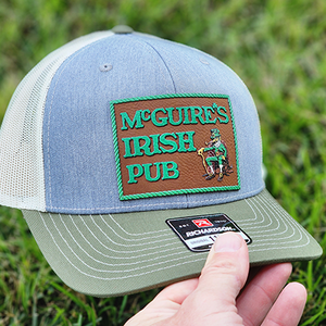 Custom Texture Raised UV Printed Leatherette Patches - Wholesale Packages KC