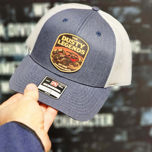 Richardson 115 Low Profile Branded Leather Patch Trucker Hats