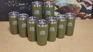 Custom Color Logo 20oz Tumbler UV Printed With Your Logo