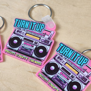UV Printed 1/8" Acrylic Keychains - Wholesale Bulk Options