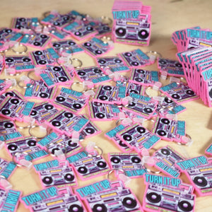 UV Printed 1/8" Acrylic Keychains - Wholesale Bulk Options