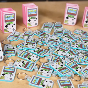 UV Printed 1/8" Acrylic Keychains - Wholesale Bulk Options