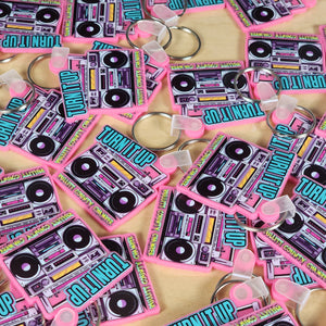 UV Printed 1/8" Acrylic Keychains - Wholesale Bulk Options