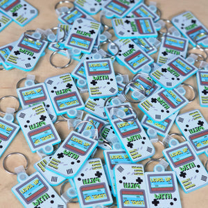 UV Printed 1/8" Acrylic Keychains - Wholesale Bulk Options