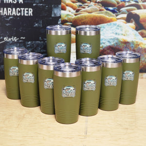 Custom Color Logo 20oz Tumbler UV Printed With Your Logo