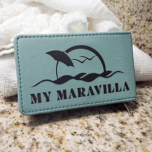 Leather Manicure Set - Customized with your Logo - Great for client gifts, merchandising - AirBnB STR VRBO