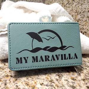 Leather Manicure Set - Customized with your Logo - Great for client gifts, merchandising - AirBnB STR VRBO