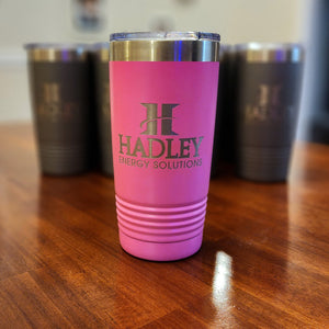 Corporate Branding Products, Custom 20oz Tumbler Engraved With Your Logo
