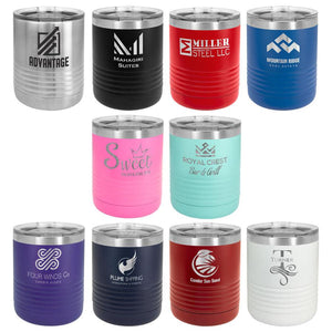 Custom Branded Stainless Coffee Tumbler 10oz - Knot Creatives