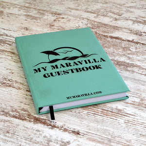 Leather Journal Guestbook With Lined Pages