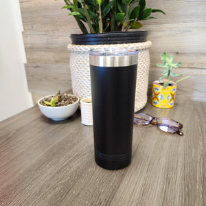 Custom Branded Stainless Skinny Tumbler 22oz - Knot Creatives