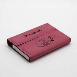 Leather Business Card Holder - New Job Gift and Corporate Branding Bulk Discount - Knot Creatives
