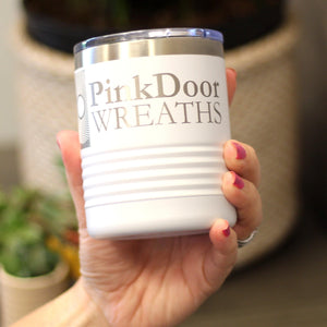 Custom Branded Stainless Coffee Tumbler 10oz - Knot Creatives