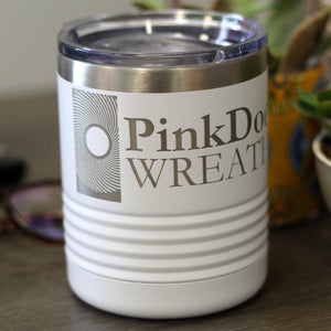 Custom Branded Stainless Coffee Tumbler 10oz - Knot Creatives