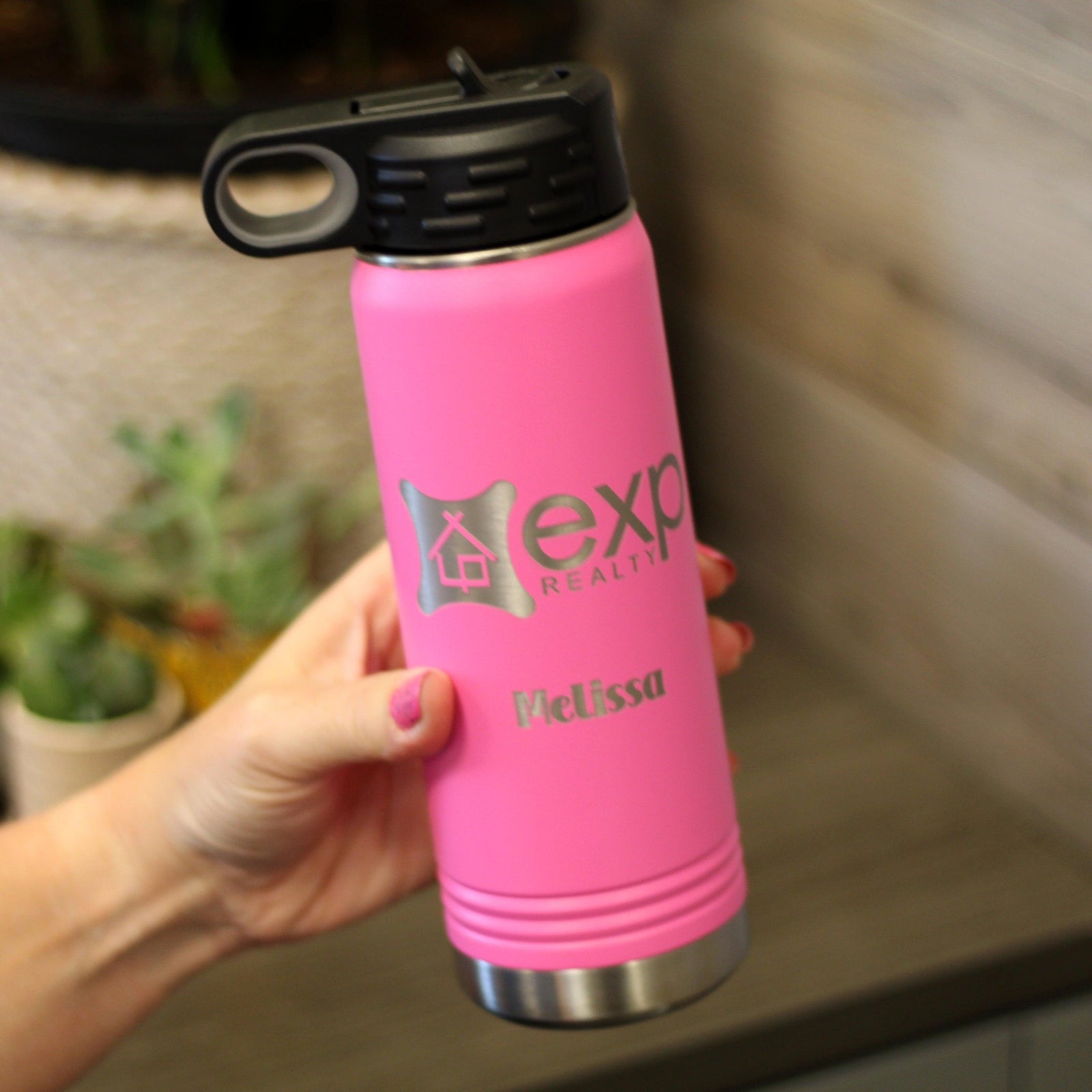 Custom Branded Stainless Water Bottle 20oz - Knot Creatives