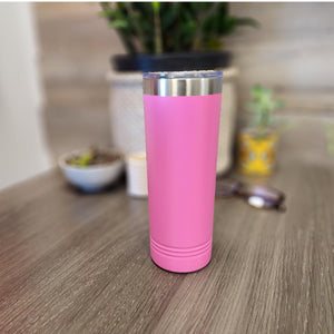 Custom Branded Stainless Skinny Tumbler 22oz - Knot Creatives