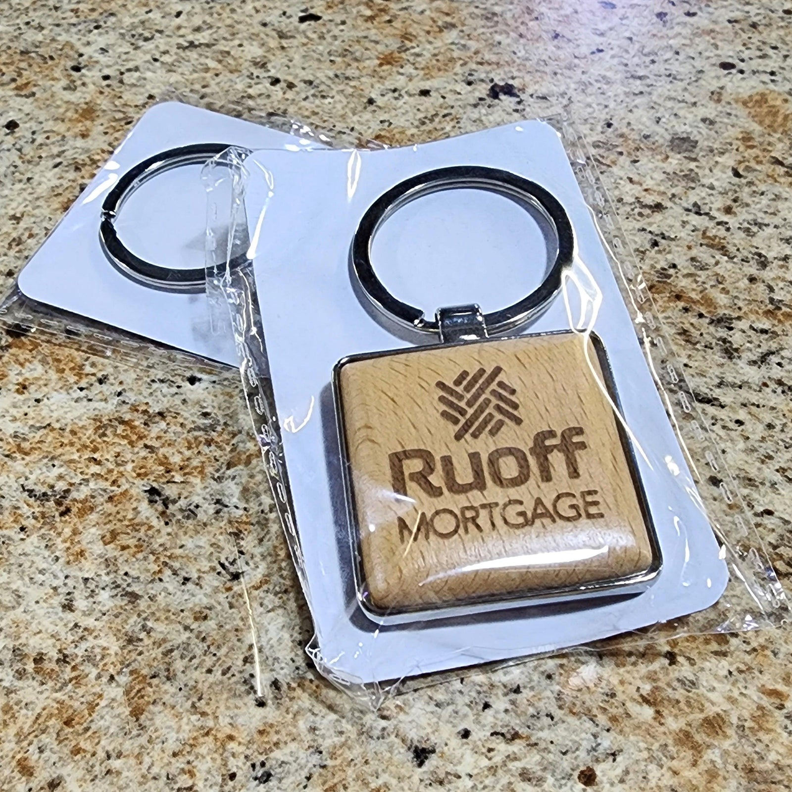 Custom Branded Wooden Keychains - Knot Creatives