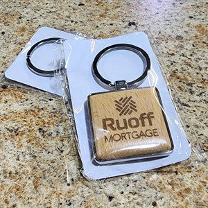 Custom Branded Wooden Keychains - Knot Creatives